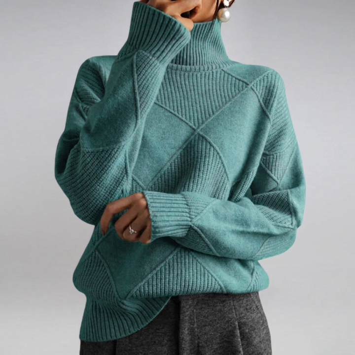 Classic Turtleneck Sweater for Women