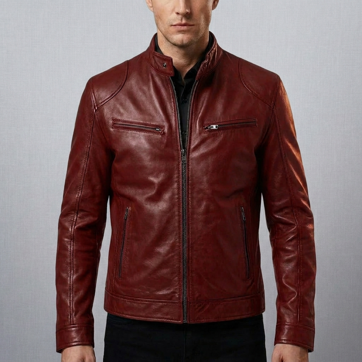 Classic Leather Jacket for Men