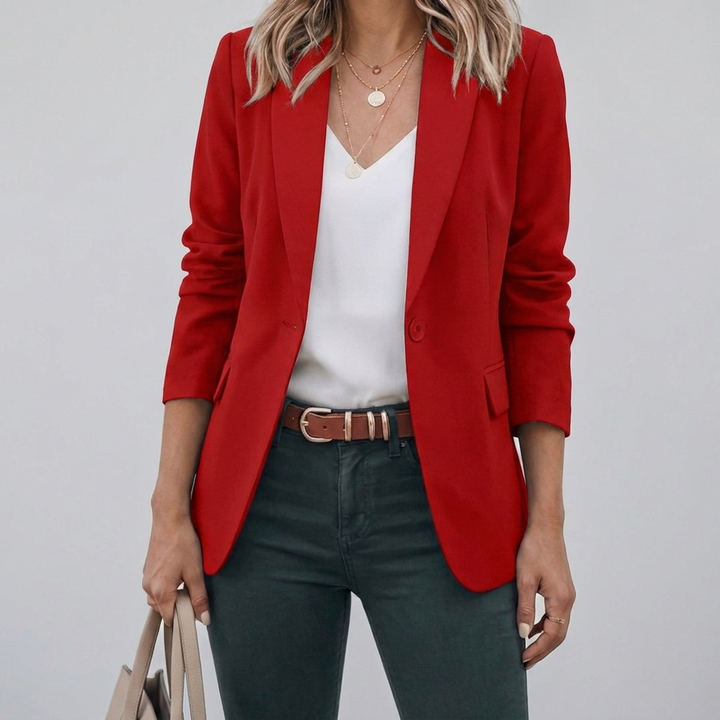 Elegant Blazer with Vintage Look for Women