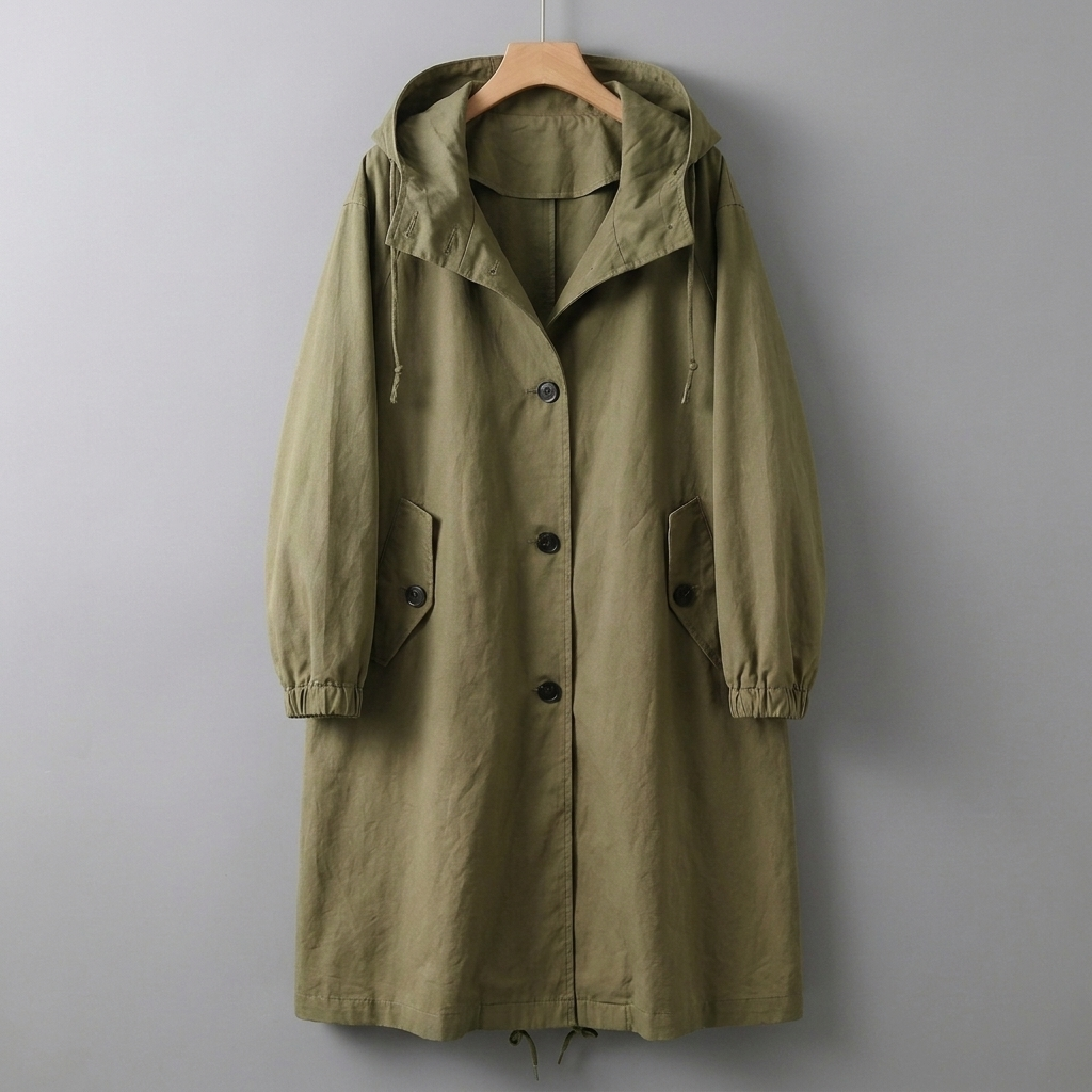 Women's Long Raincoat