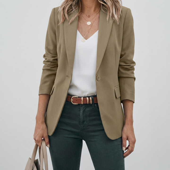 Elegant Blazer with Vintage Look for Women