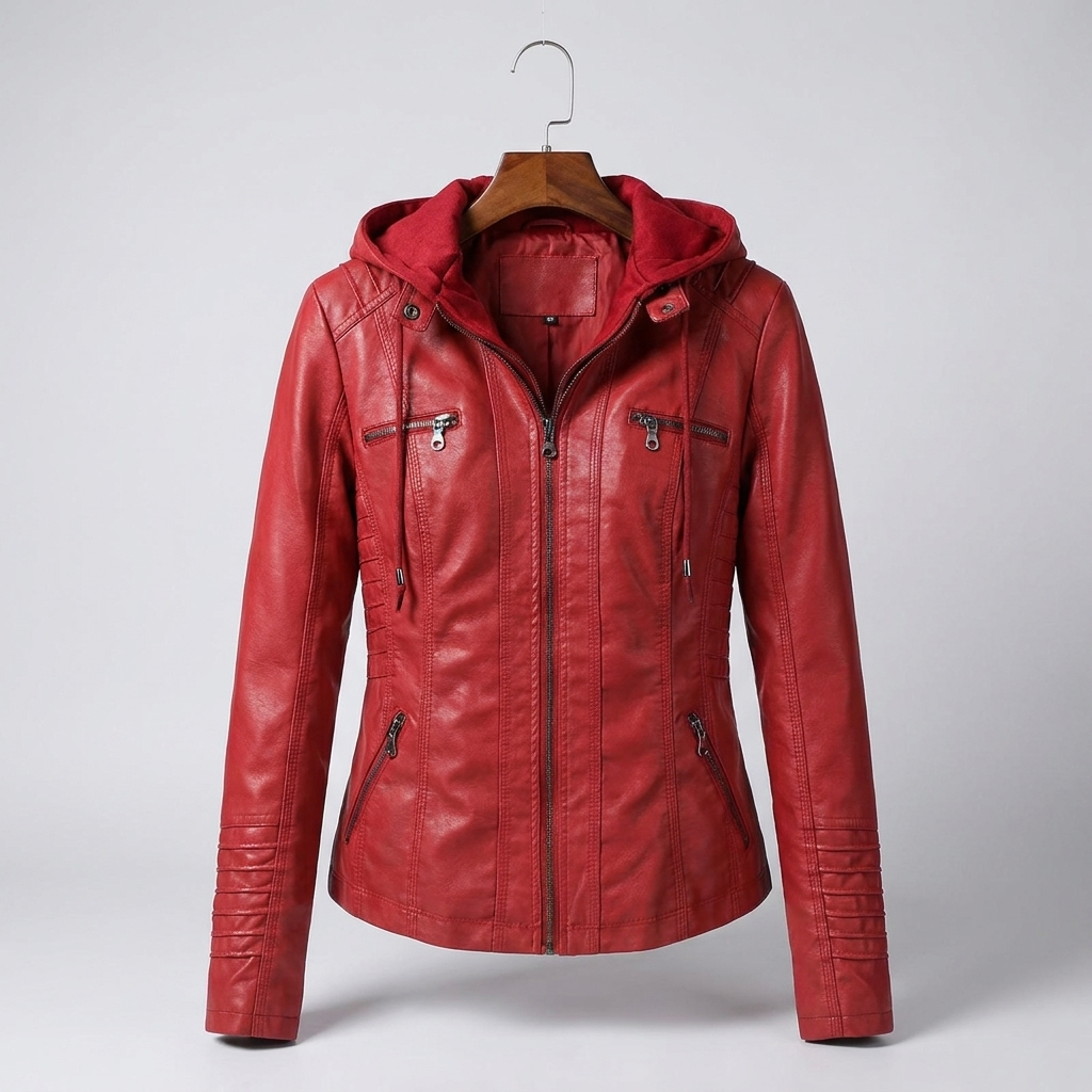 Leather Summer Jacket for Women