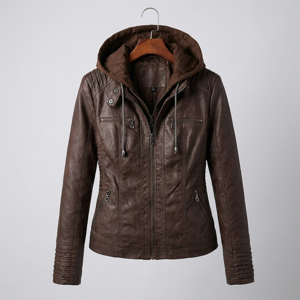 Leather Summer Jacket for Women