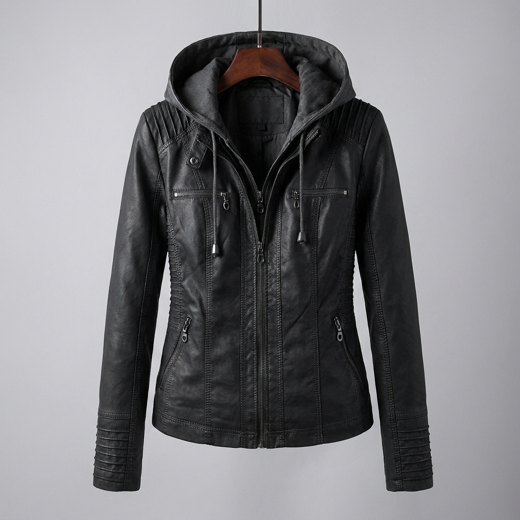 Leather Summer Jacket for Women