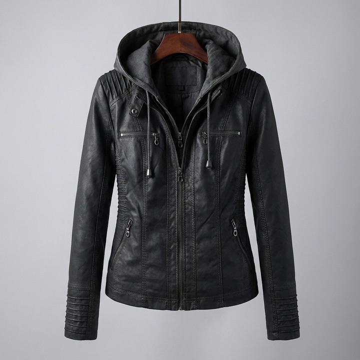 Leather Summer Jacket for Women