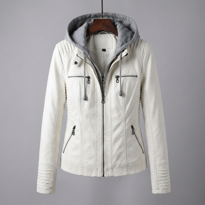 Leather Summer Jacket for Women