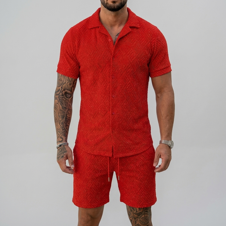 Two-Piece Outfit Summer Set for Men