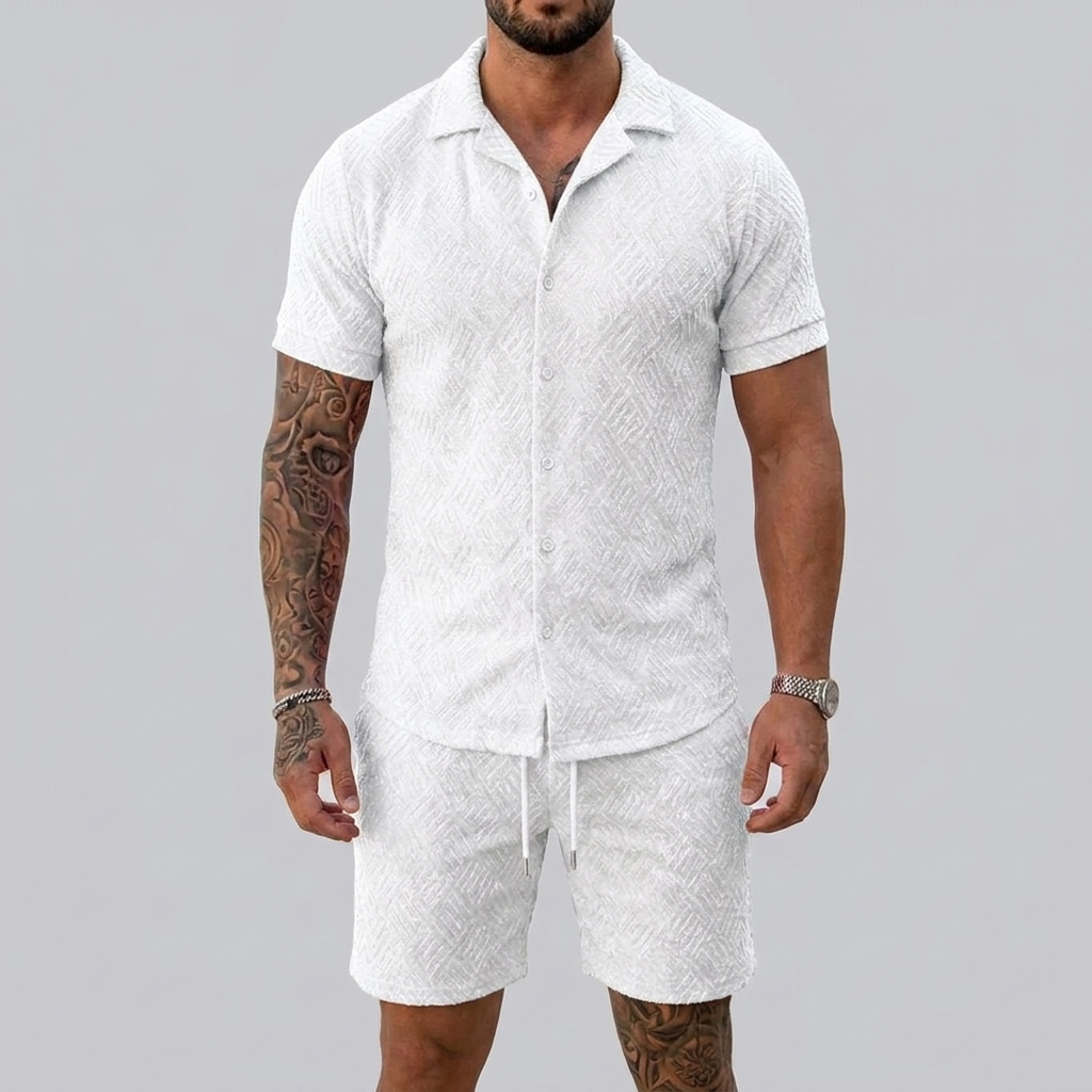 Two-Piece Outfit Summer Set for Men