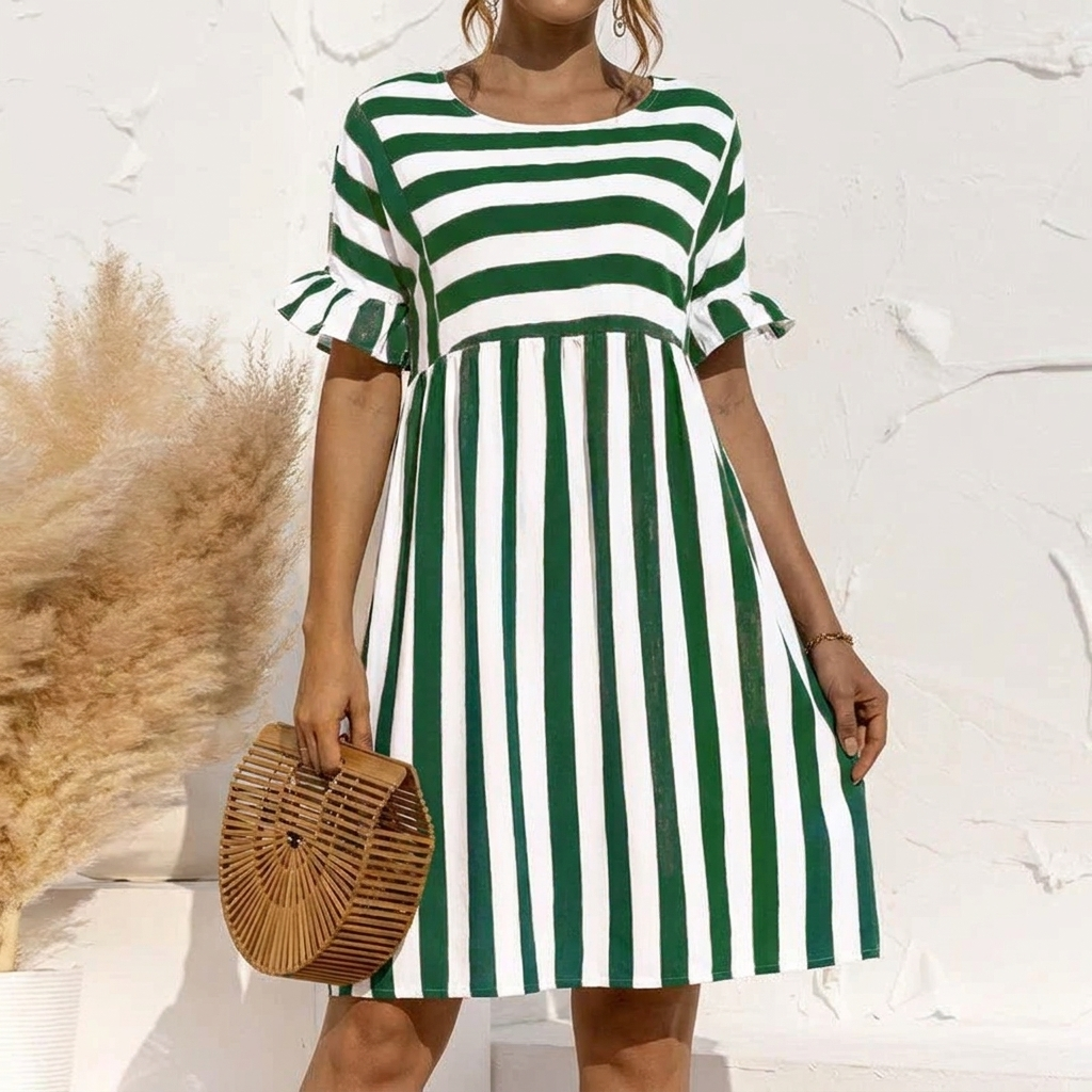 Elegant Maxi Dress with Long Sleeves