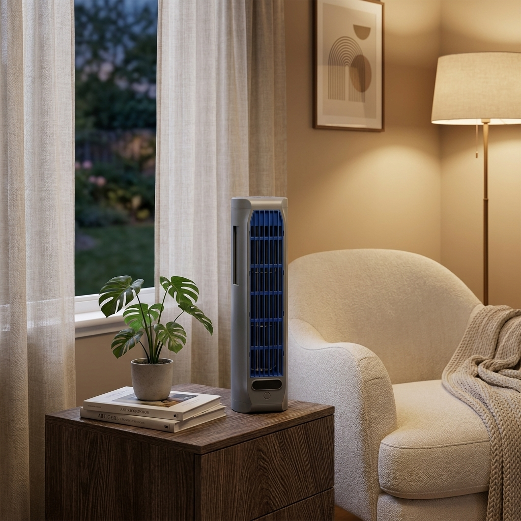 Wirelessly Rechargeable Air Cooling Fan
