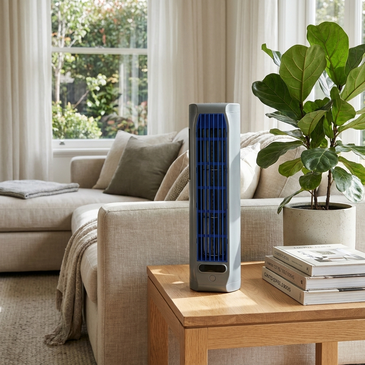 Wirelessly Rechargeable Air Cooling Fan