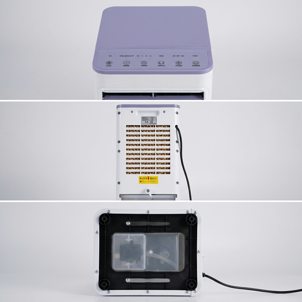 Portable Ventless Air Cooling fan for Home & Office