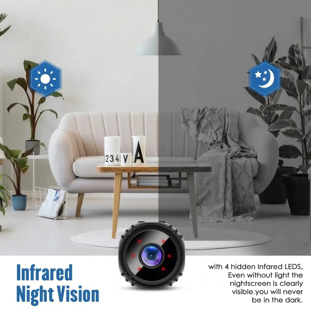 Wireless Surveillance Camera Ultra-clear Remote Monitoring