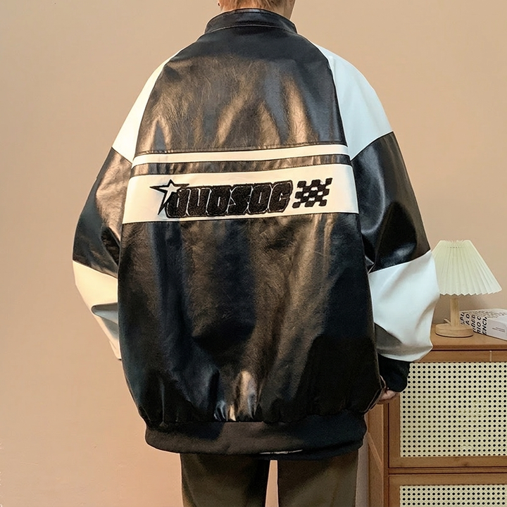 Pilot Motorcycle Clothing Loose Top Jacket Coat
