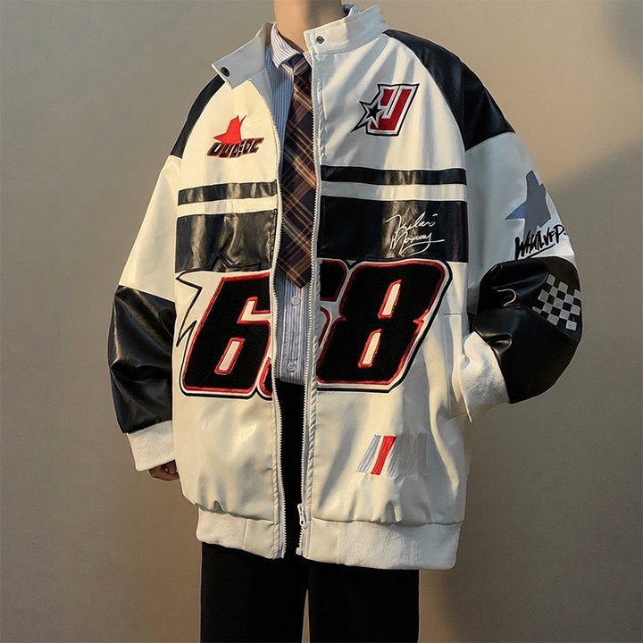 Pilot Motorcycle Clothing Loose Top Jacket Coat