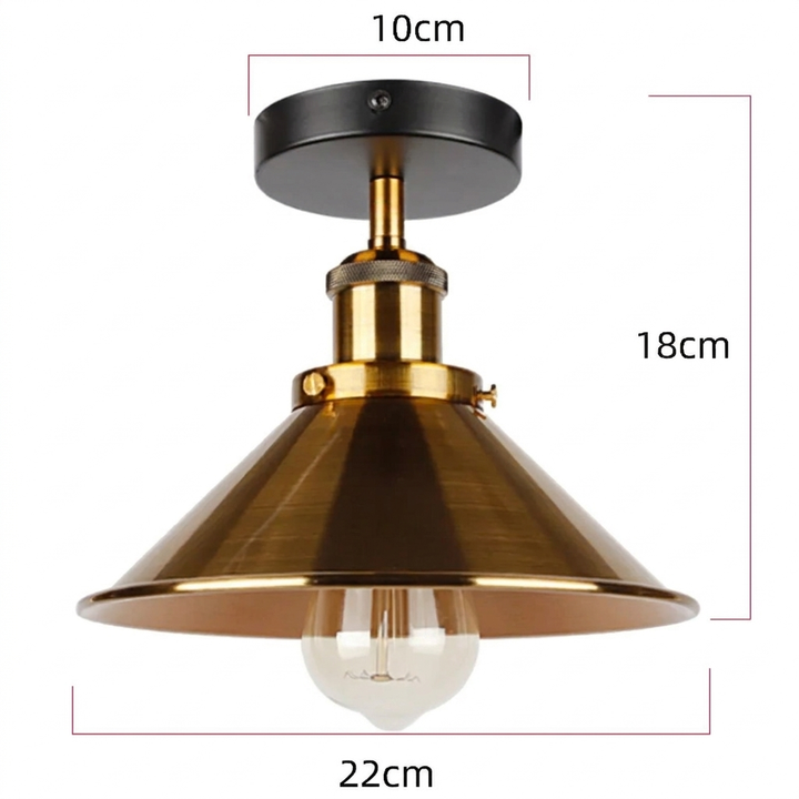 Industrial Farmhouse Ceiling Lamp