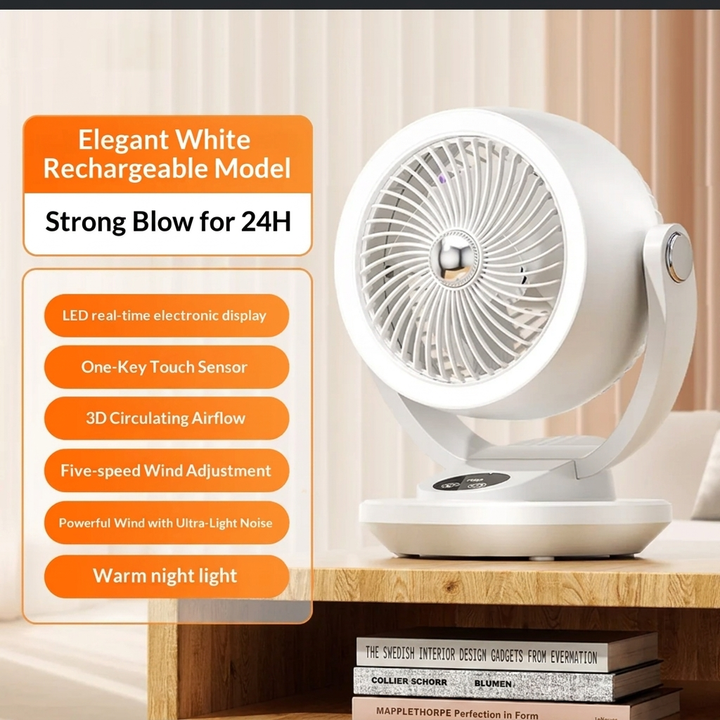 Silent High‑Power Air Circulation Fan