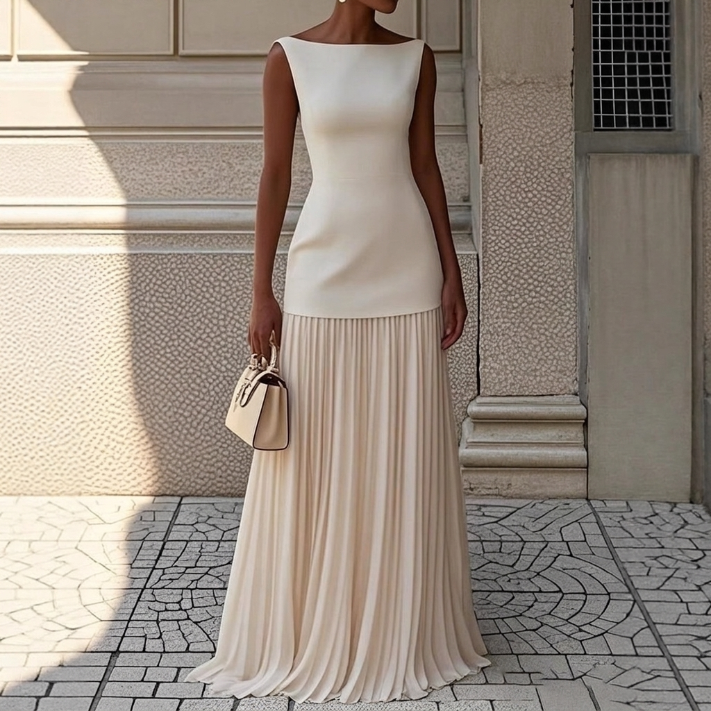 Sleeveless Knitted Vest Sexy Slim Knit Dress