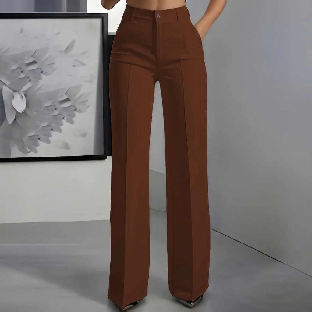 Women's White Minimalist Pants