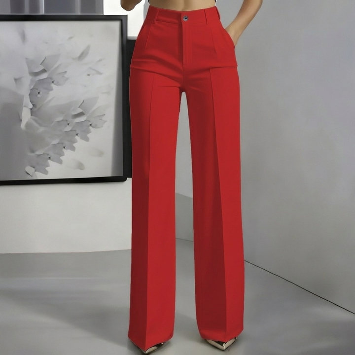 Women's White Minimalist Pants