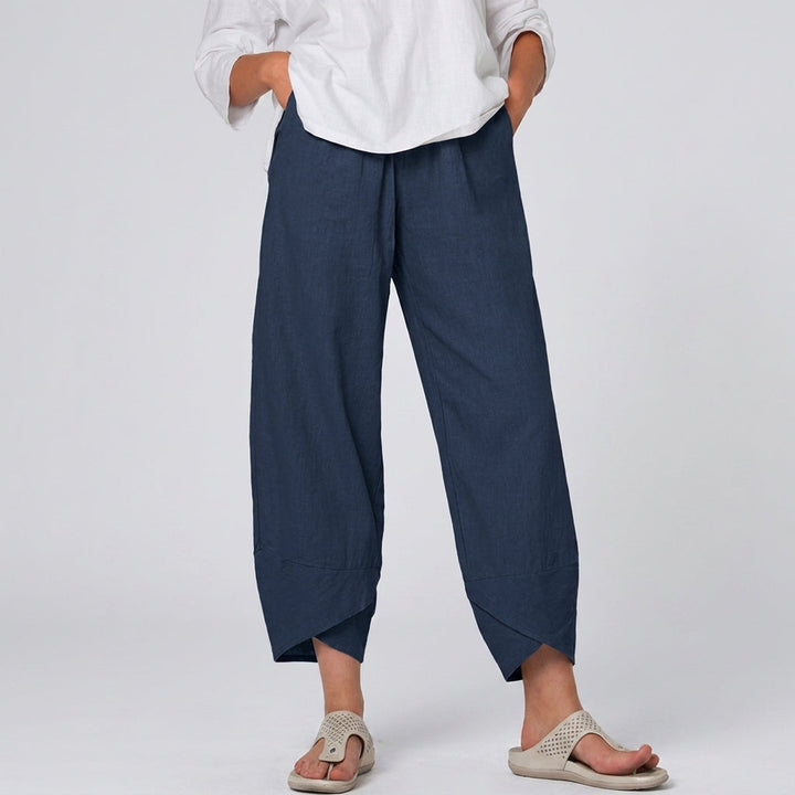 Women's Comfortable Wide Leg Casual Trousers