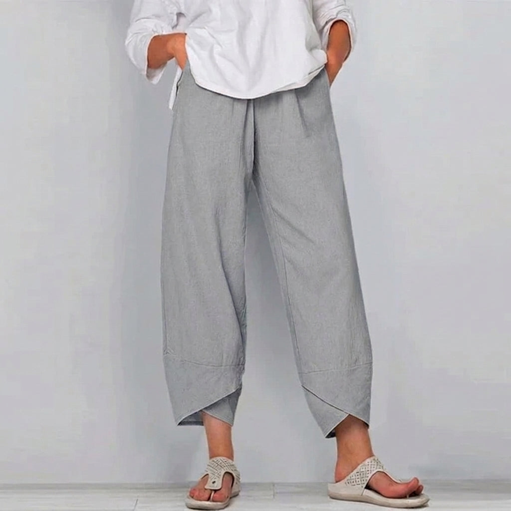 Women's Comfortable Wide Leg Casual Trousers