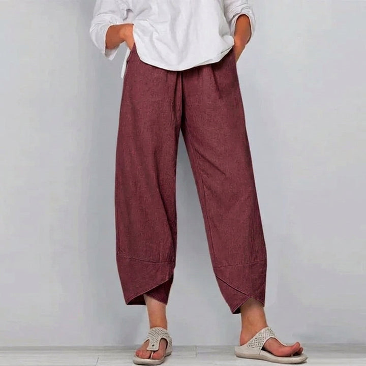 Women's Comfortable Wide Leg Casual Trousers