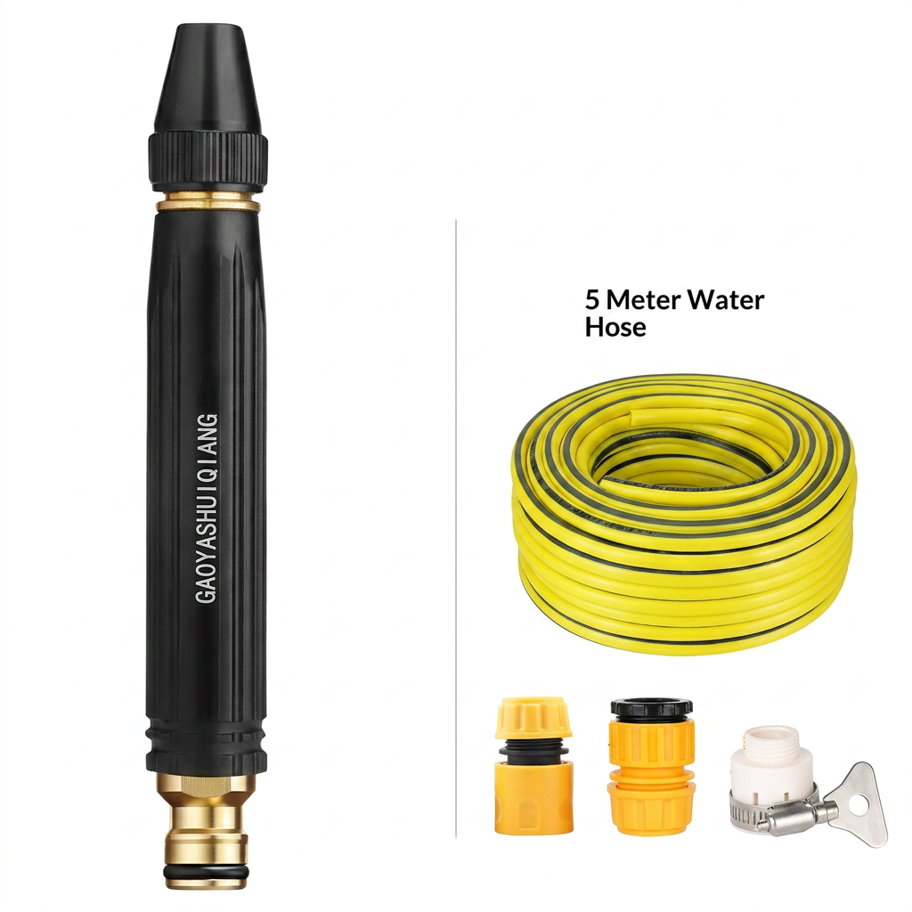 Portable Car Wash Water Sprayer with Adjustable Water Flow