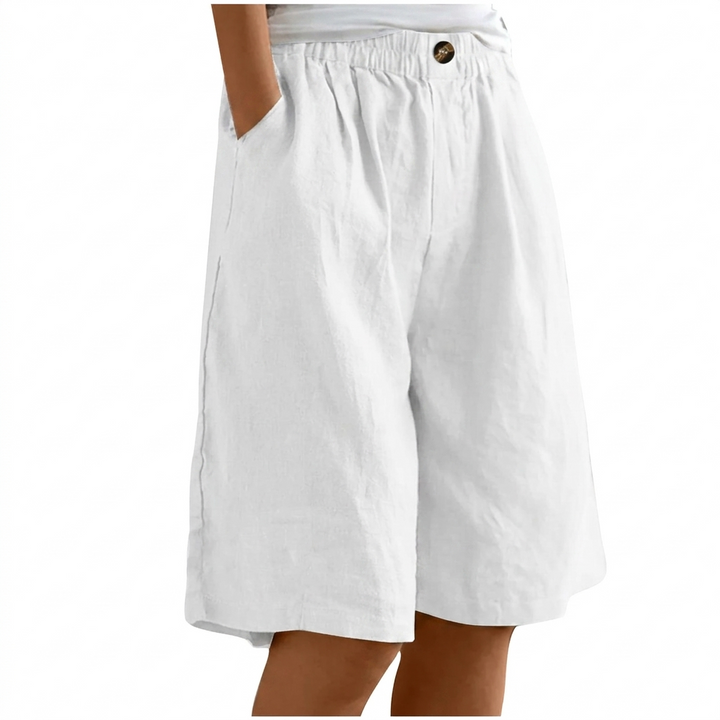 Women's Casual Wide Leg High Waist Shorts