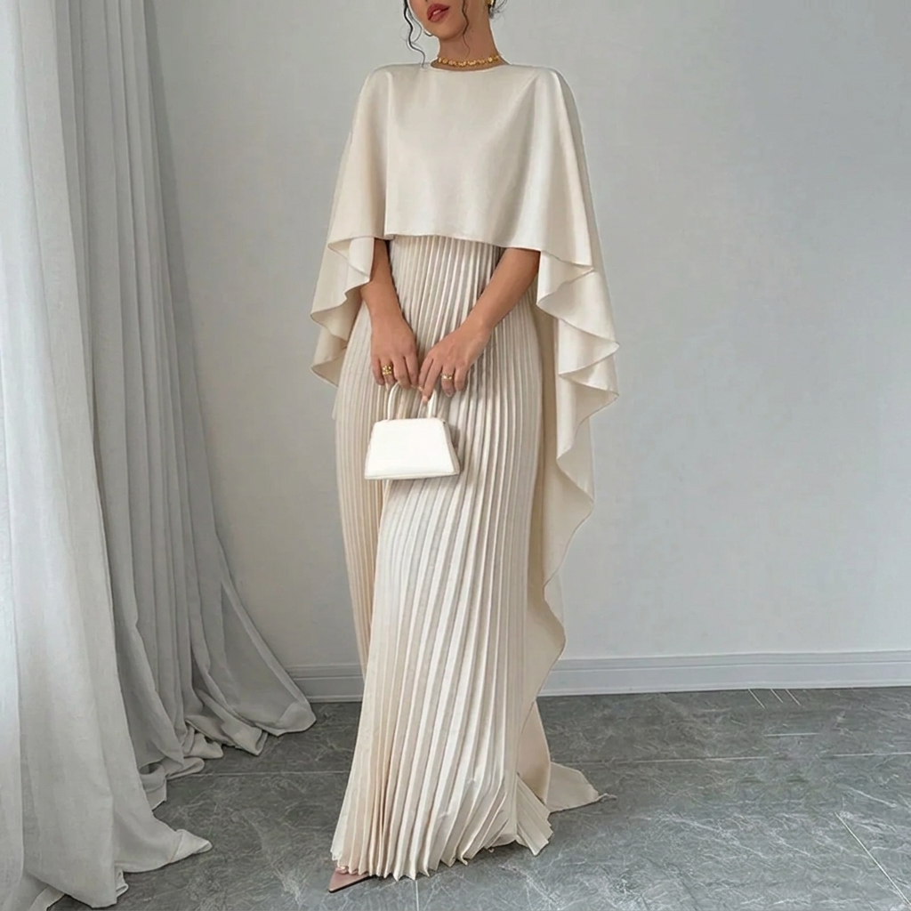Women’s Elegant Batwing Sleeve Dress