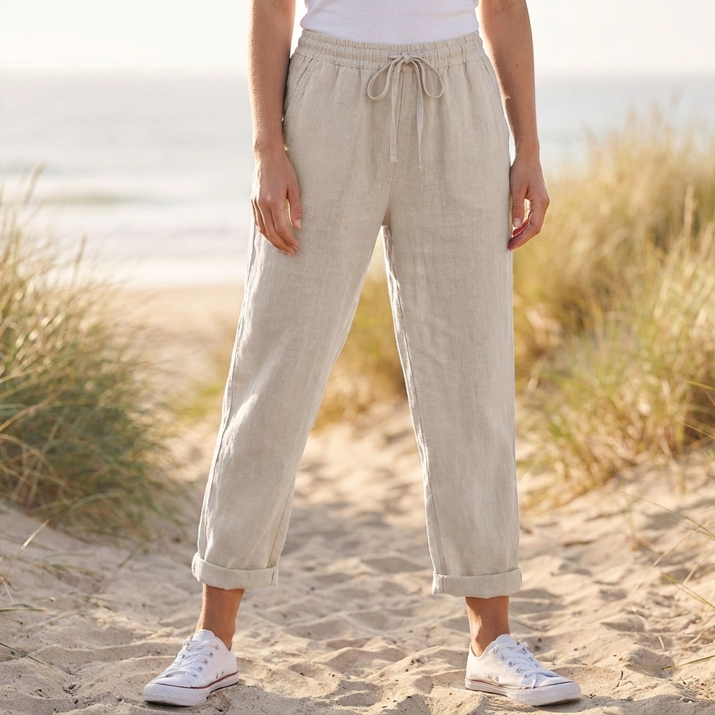 Women's Fashion High Waist Casual Pants