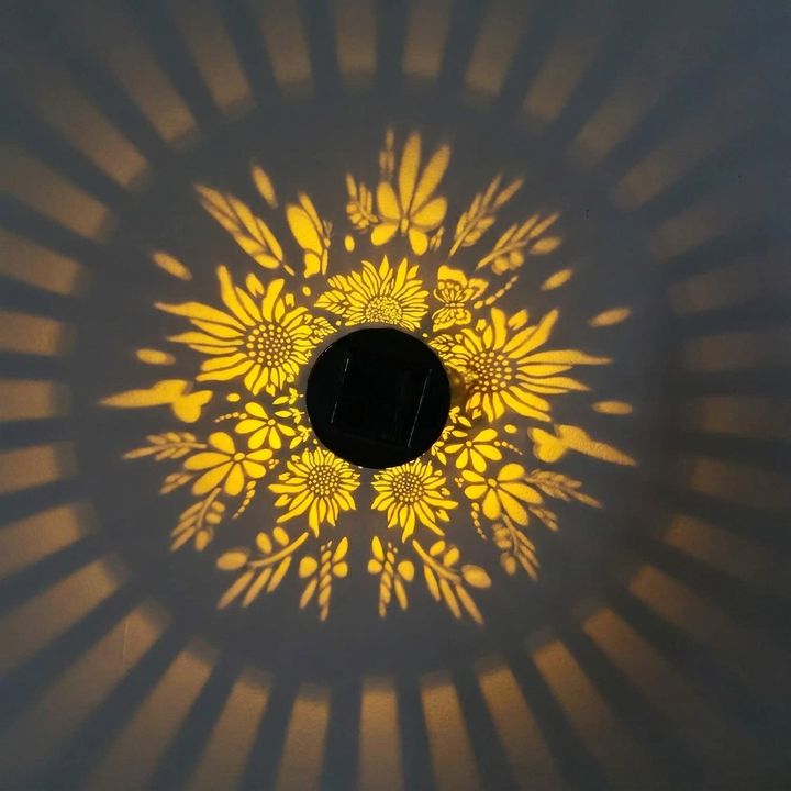 Solar Outdoor Wall Light Projector