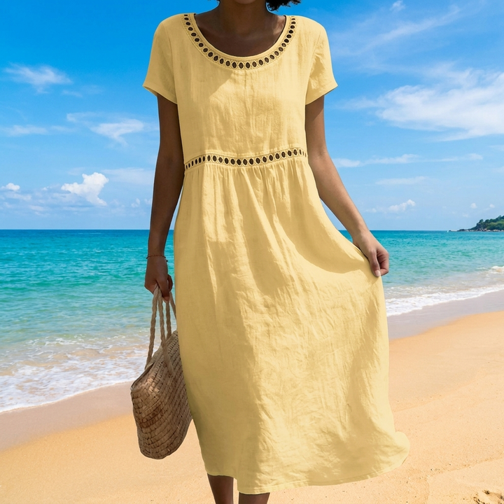 Women’s Embroidered Lace Detail Dress