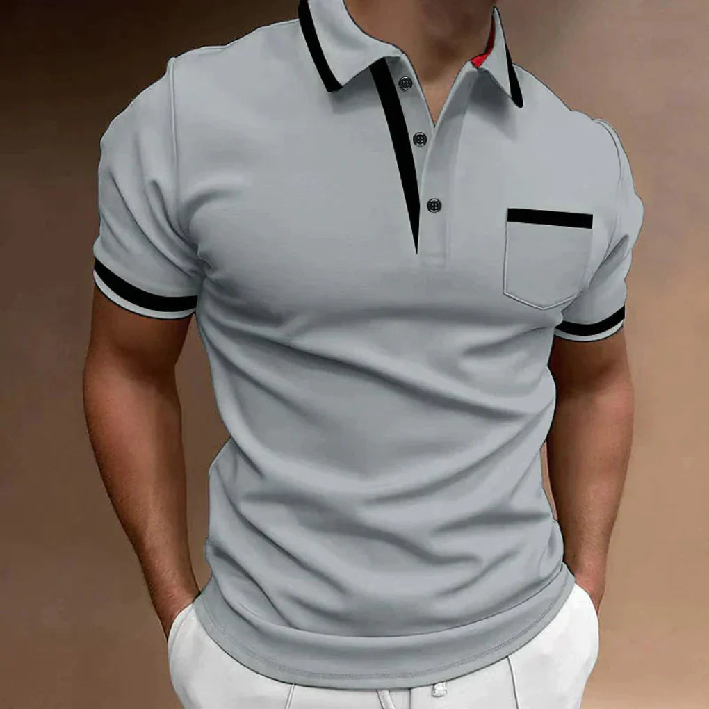 Classic Men’s Polo Shirt Timeless Fit