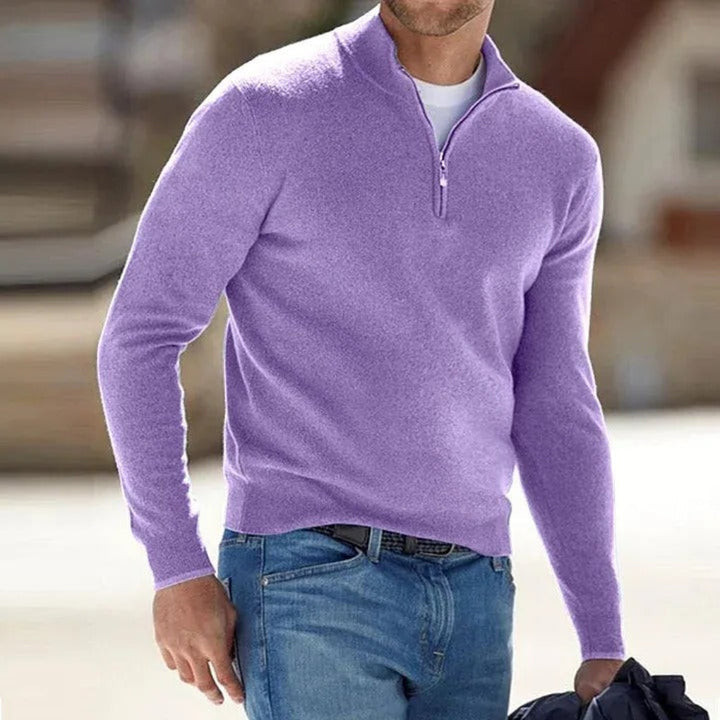 Classic Zipper Sweater for Men