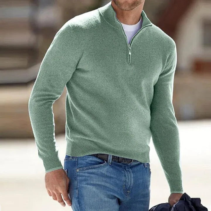 Classic Zipper Sweater for Men