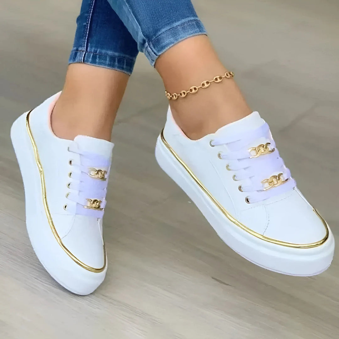 Katarzyna Women's Lace-Up Platform Sneakers