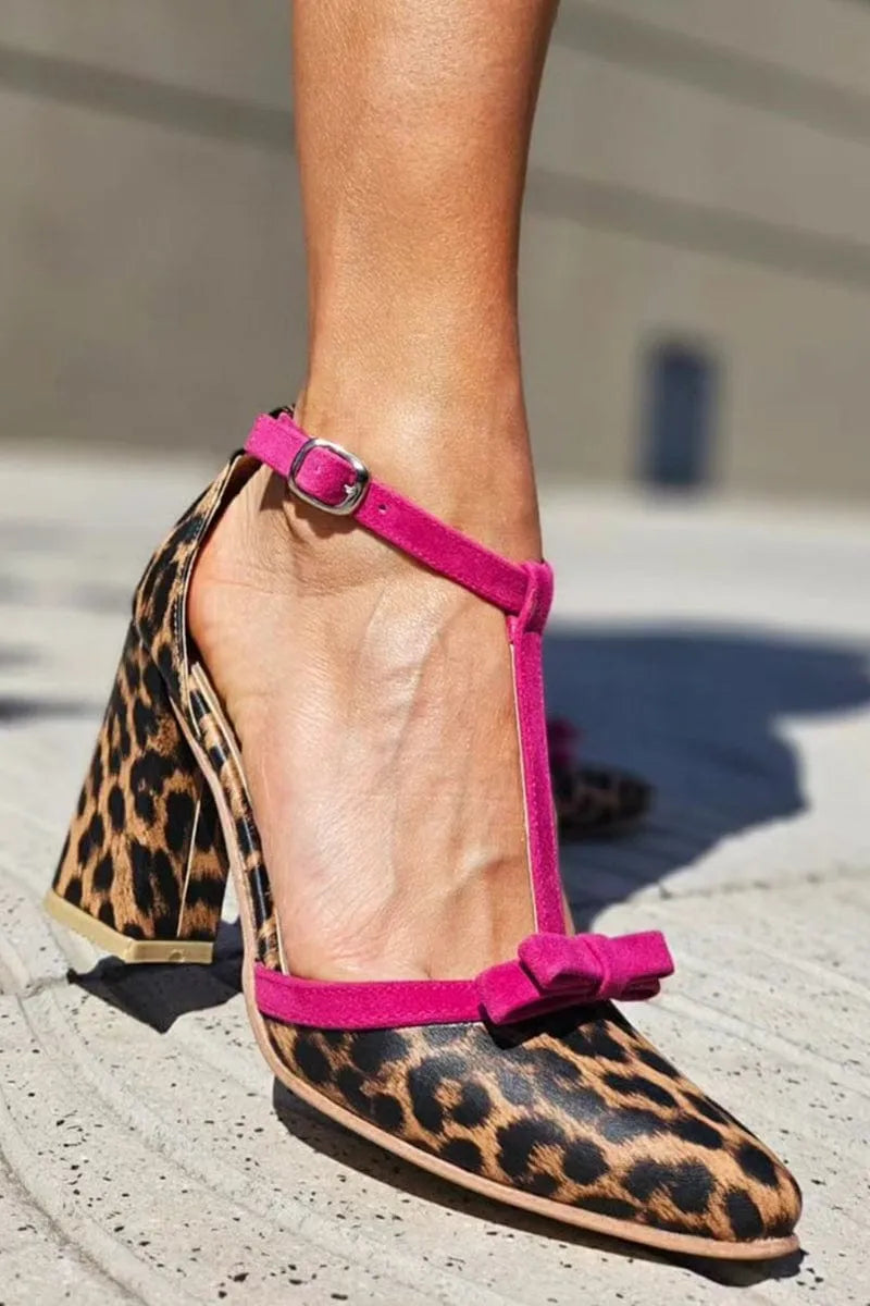 Lana Women's Pointed Toe Block Heel Pumps