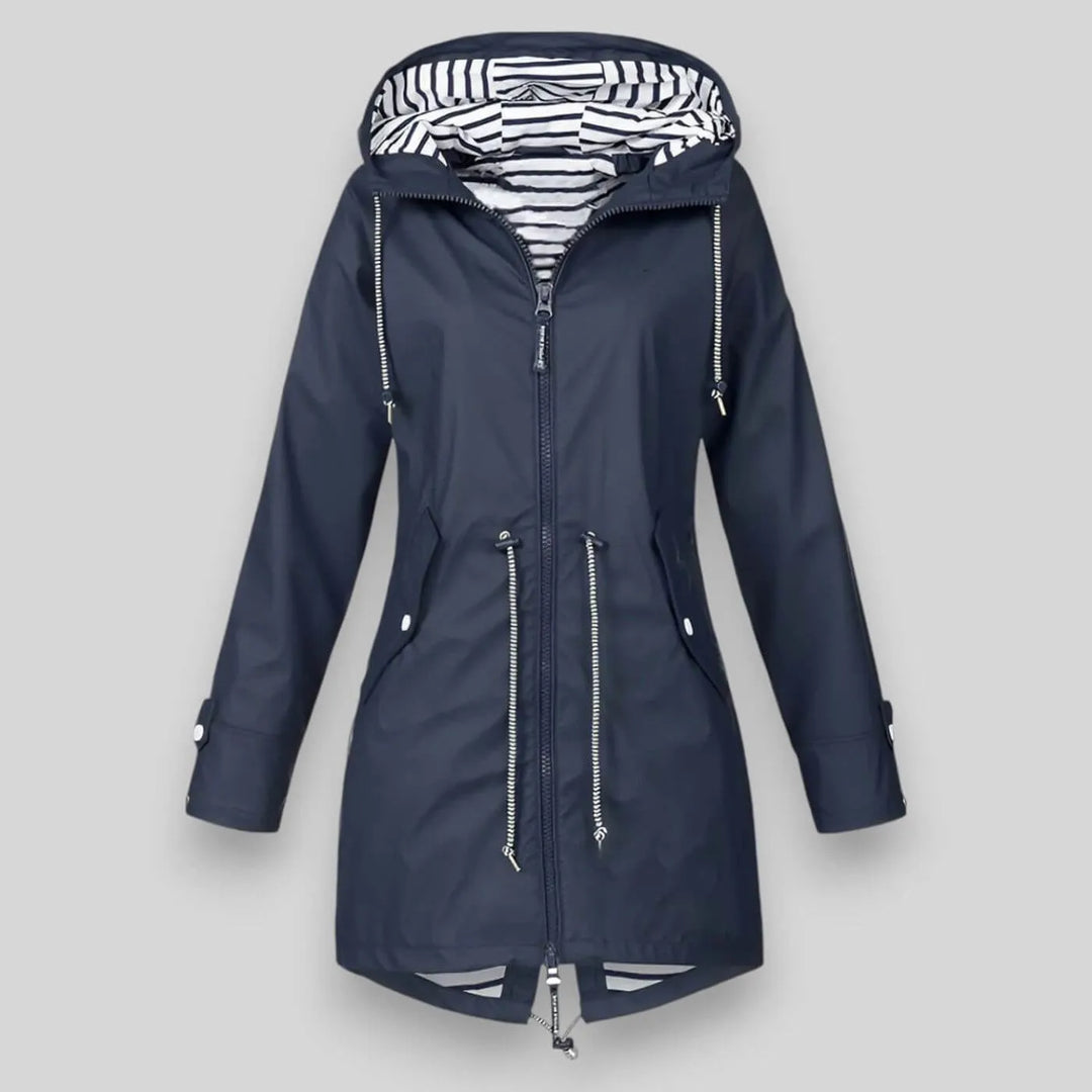 Noa Women's Hooded Zip-Up Parka Coat