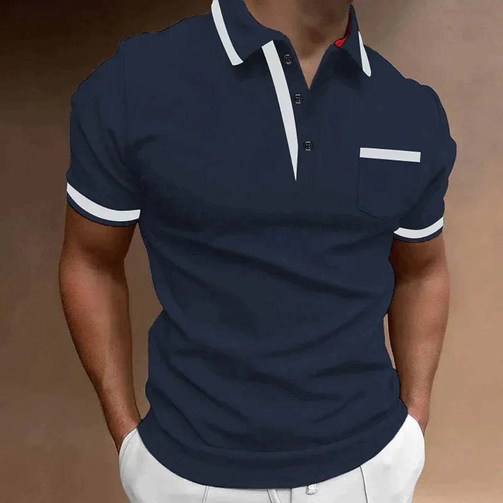Classic Men’s Polo Shirt Timeless Fit