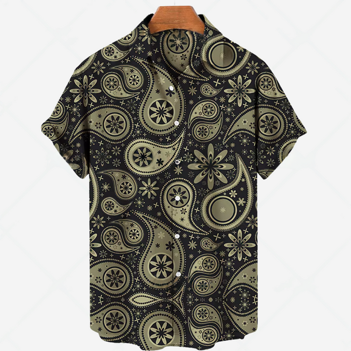 Print Style - Casual Short-Sleeve Shirt for Men