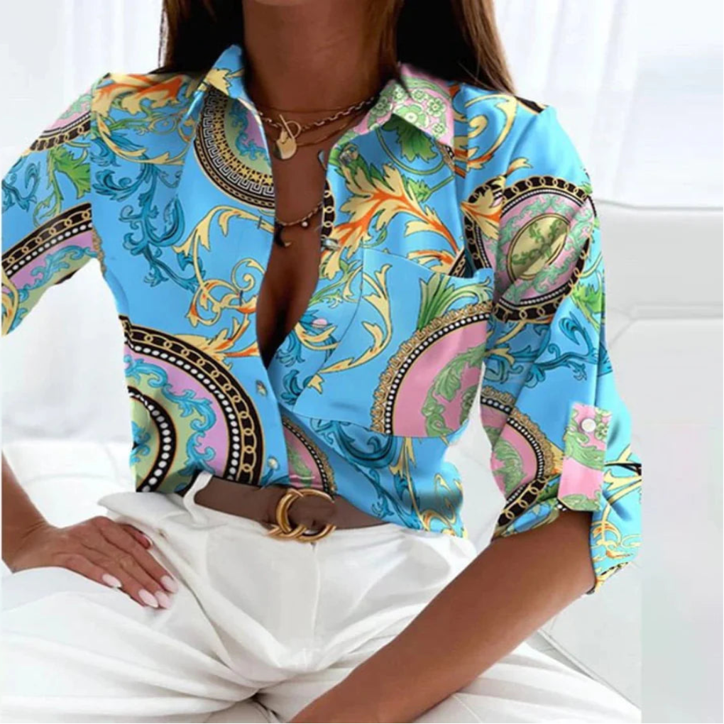 Women’s Tailored Point Collar Blouse